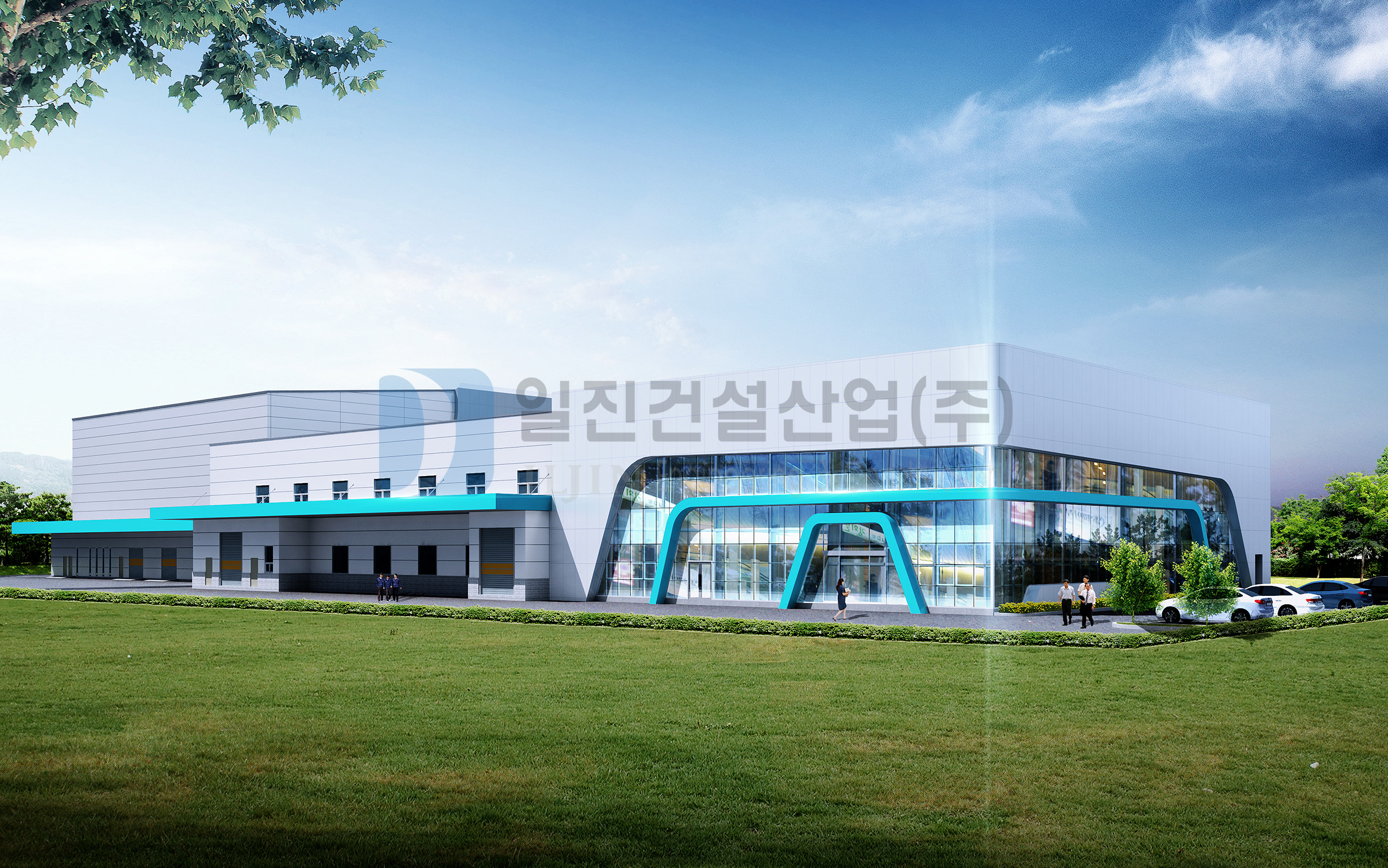 코스나인 김포2공장 신축공사